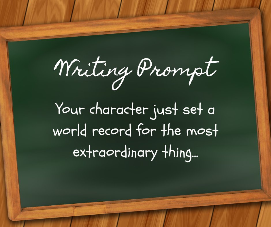 Home2Teach's tweet photo. We're breaking records today! 🥇#writingprompt https://t.co/o5fqXfQQ5N