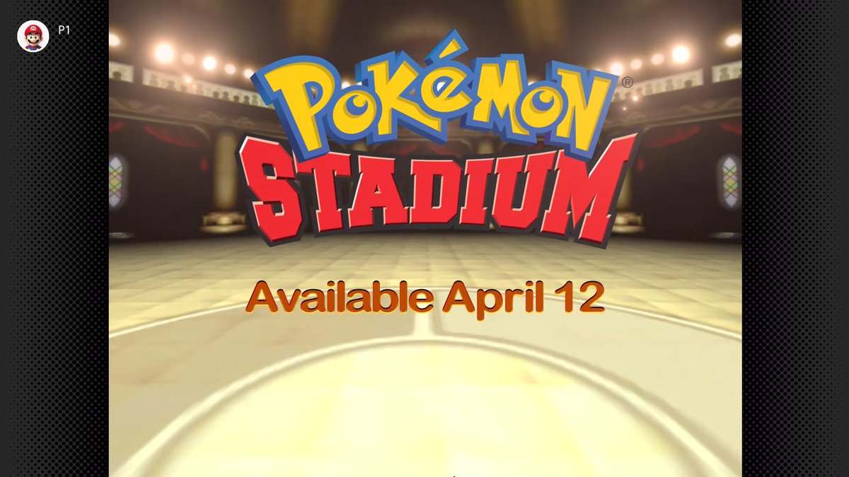Wario64's tweet photo. Pokémon Stadium coming to Switch Online Expansion Pack on April 12 https://t.co/QTb620dSNj https://t.co/EG1658Mm9q
