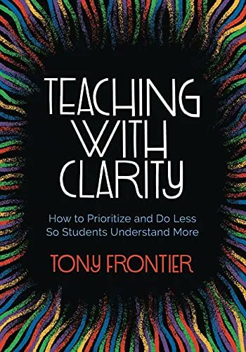 Teaching with Clarity: How to Prioritize and Do Less So Students Understand More.
Available now at #RELCLibrary
#RELCReads #RELCResources
Link: buff.ly/3XLyCr3