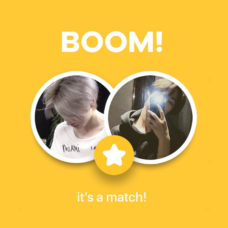 d3stinyz's tweet photo. third time is the charm 🐝💬
a mini #hoonki au

it takes sevi and mikki three chances and a bumble match until they both finally get the timing right. https://t.co/aztZ1zVGoZ