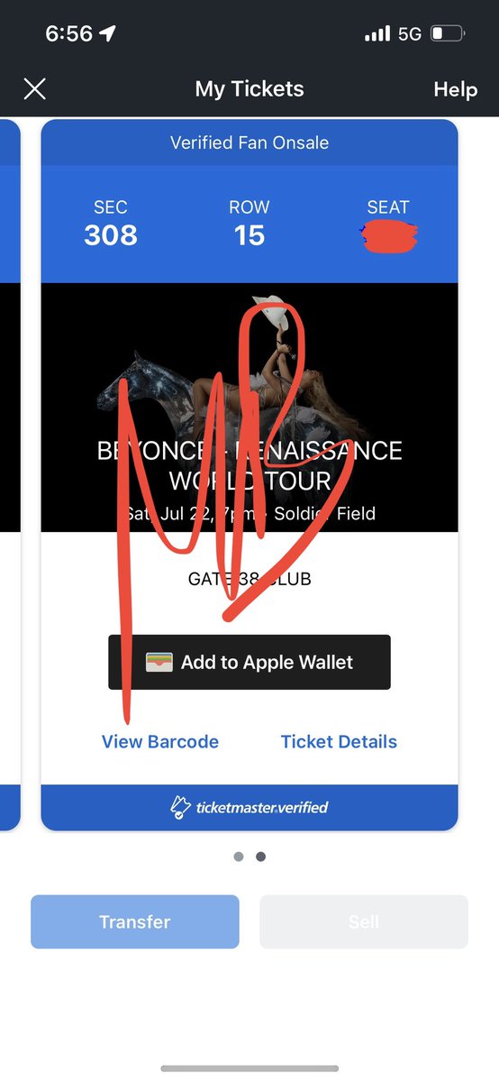 m_beans13's tweet photo. I’m selling 2 tickets to the #BeyonceRenaissanceTour in Chicago (7/22)! Selling less than I paid (bought for $600, selling for $500) I can send anything you like upon request, and can FaceTime if it’s more comfortable #Beyonce #tickets #ticketmaster #TaylorSwift #Chicago https://t.co/nDOp7fuIv6