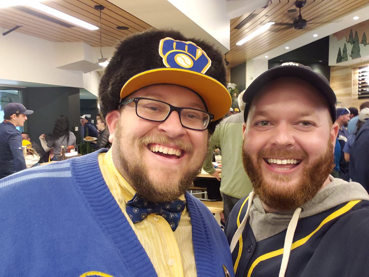 Met <a href="/OnAirJosh/">Josh Albrecht</a> at Opening Day today! Super cool dude of course 

#ThisIsMyCrew 
#OpeningDay