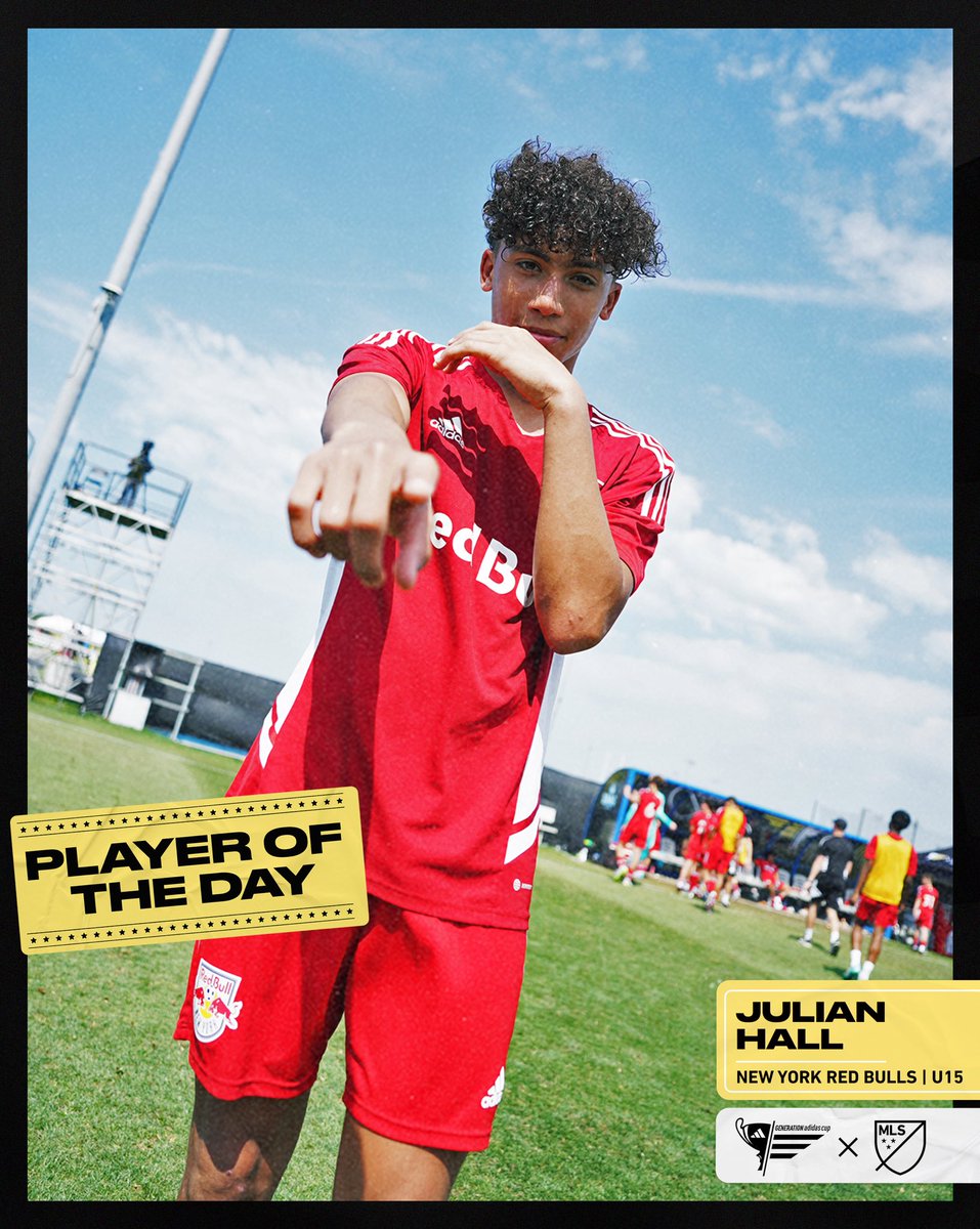 MLSNEXT's tweet photo. Julian saw they were running a BOGO sale on goals and decided to cash in. Mans loves a deal.

The New York Red Bulls product found the back of the net twice as the U15 squad cruised to a 3-0 dub.

#GACup | @adidasfootball https://t.co/TwC9HHhqGJ