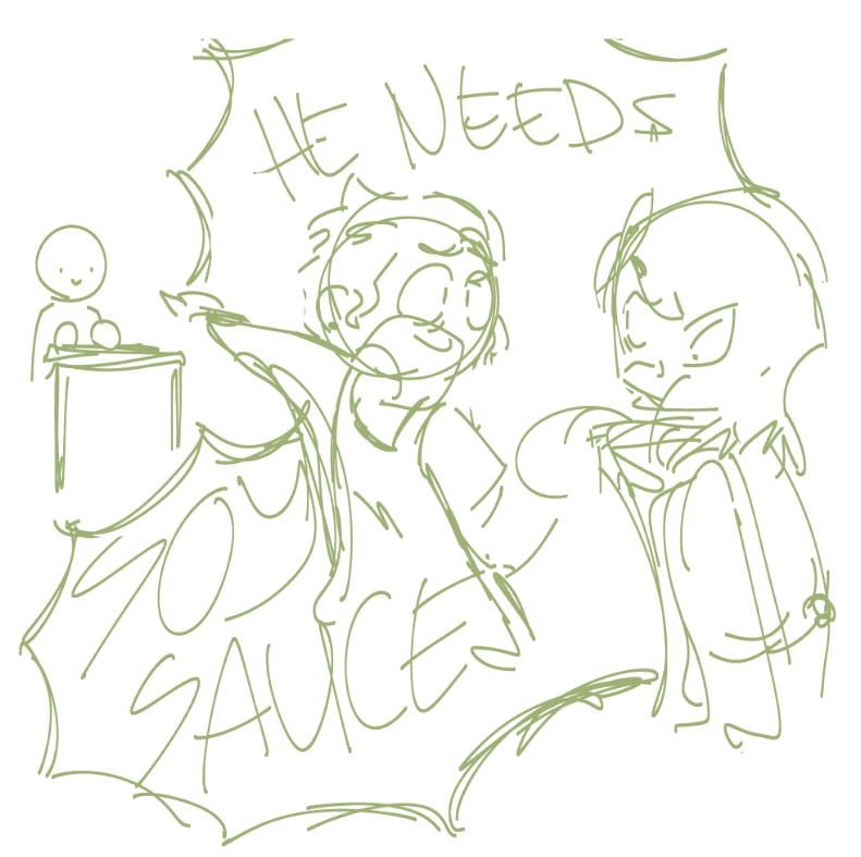 plateup but its owl house doodles 