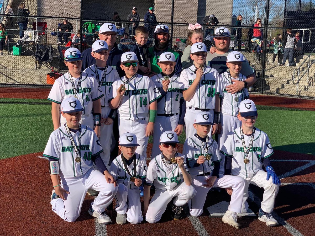 GBCBatcats's tweet photo. Congrats to our 10U GBC Bat Cats for winning the Thaw Ball Classic in Hurricane, WV. Bats were on fire all weekend and the pitching was elite! 

Pool play 1
GBC- 12
Wv Smash- 10 

Pool play 2
GBC- 11
Wv Mayhem- 1

Semis
GBC- 12
Wv Wildcats- 2

 C’ship
GBC- 10
Wv Tomahawks- 2 https://t.co/RSZj0Fv5au