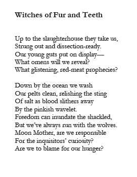 weaselpress's tweet photo. From "The Saint of Witches" by @avramargariti 

Need something for #napowrimo ? Why not check out this wicked collection!

https://t.co/tSsqcg6xFq

#poetry #horror #horrorpoetry https://t.co/13aPC9QAF7