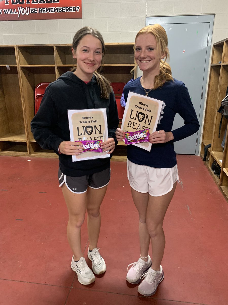 Minerva Track & XC (@minerva_xc) on Twitter photo Congratulations to Hera Hoffee our upper class beast of the week & Hannah Foor our underclass beast of the week! Voted on by their peers! Congratulations ladies!🦁 <a href="/HeraHoffee/">hera hoffee;)</a> Congratulations to Hera Hoffee our upper class beast of the week & Hannah Foor our underclass beast of the week! Voted on by their peers! Congratulations ladies!🦁 <a href="/HeraHoffee/">hera hoffee;)</a>