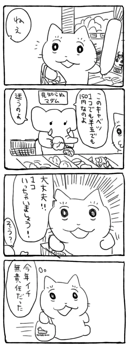 今年イチ無責任だったこと！？見知らぬマダムとのスーパーでの会話！