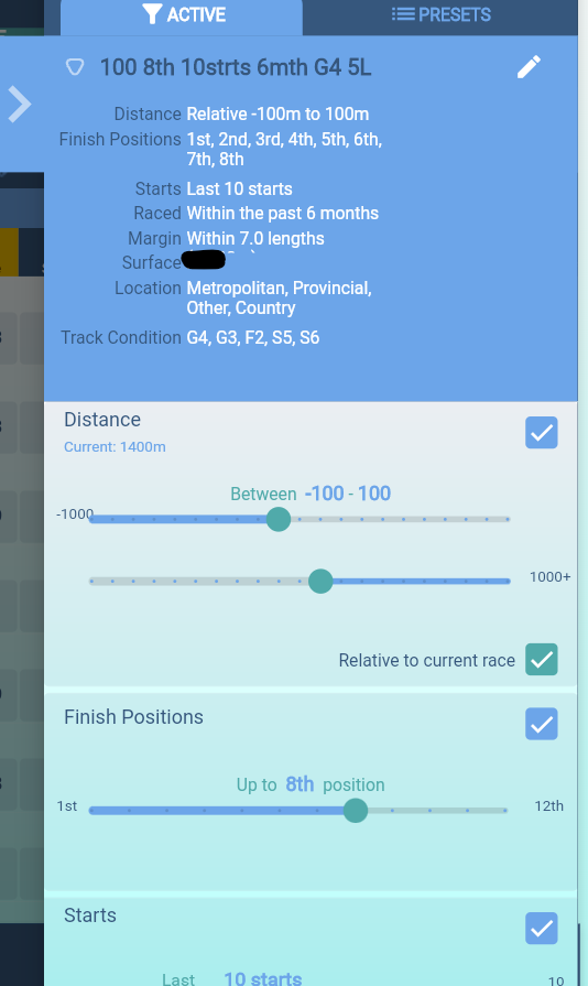 brianchegs's tweet image. I have been asked what are my Filter Settings for 
form2winapp.com/#/
⬇️are my 3 saved that I start with.
Creates list to delve deeper
Use the Horseshoe to tag horses to compare
Set up account to save Filters else you will need to set each time
Will post more tricks later