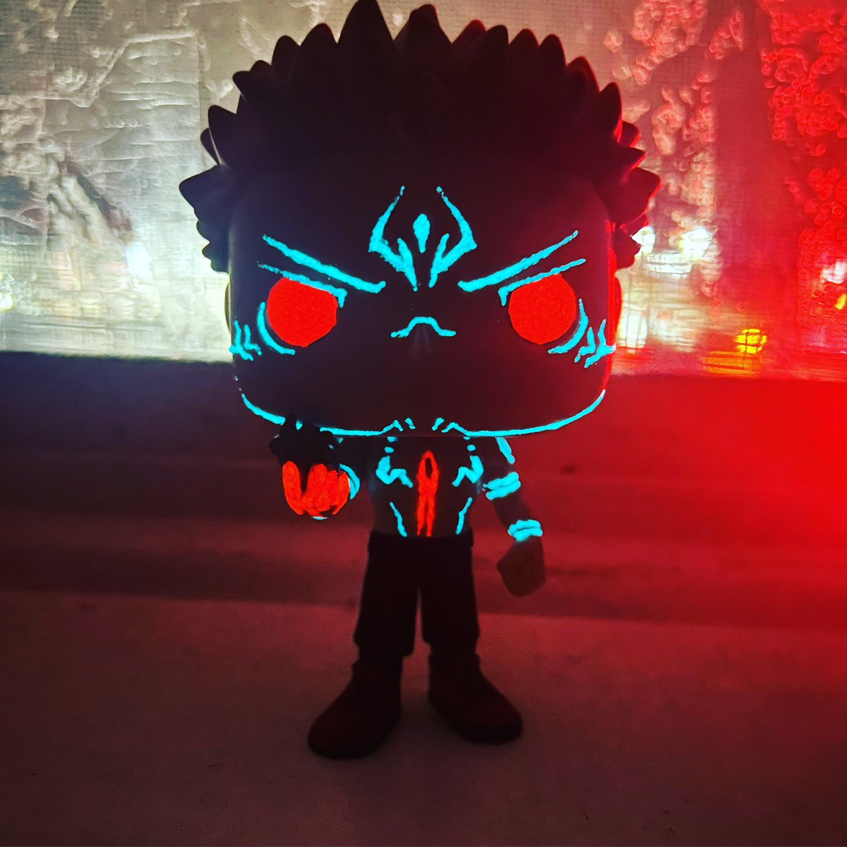 CompressivePops's tweet image. Sakuna glow in the Dark Funko Pop!