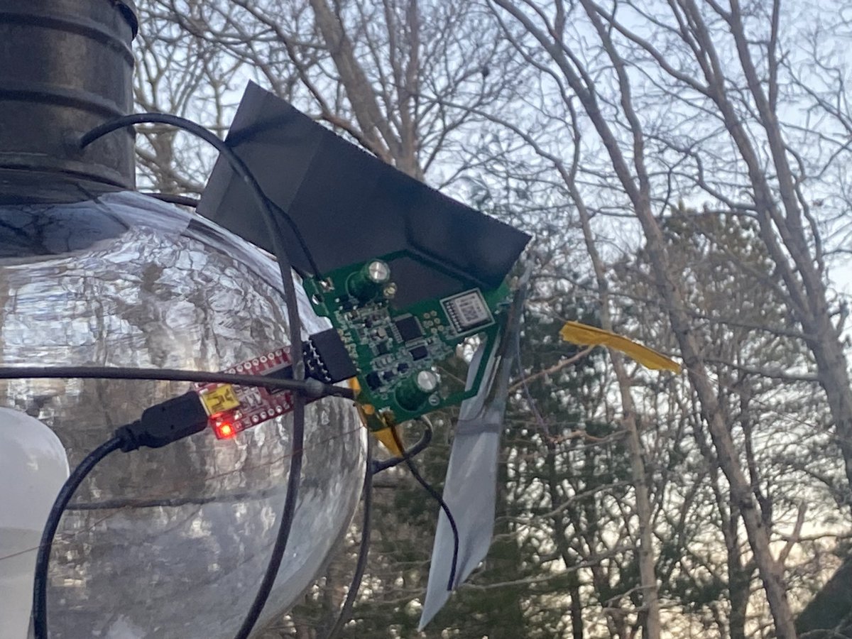 W5IPA's tweet photo. Testing out the next Pico balloon payload, Iโm still amazed at what 20mW will do. #ZachTek #WSPR https://t.co/4LZES9KD3L
