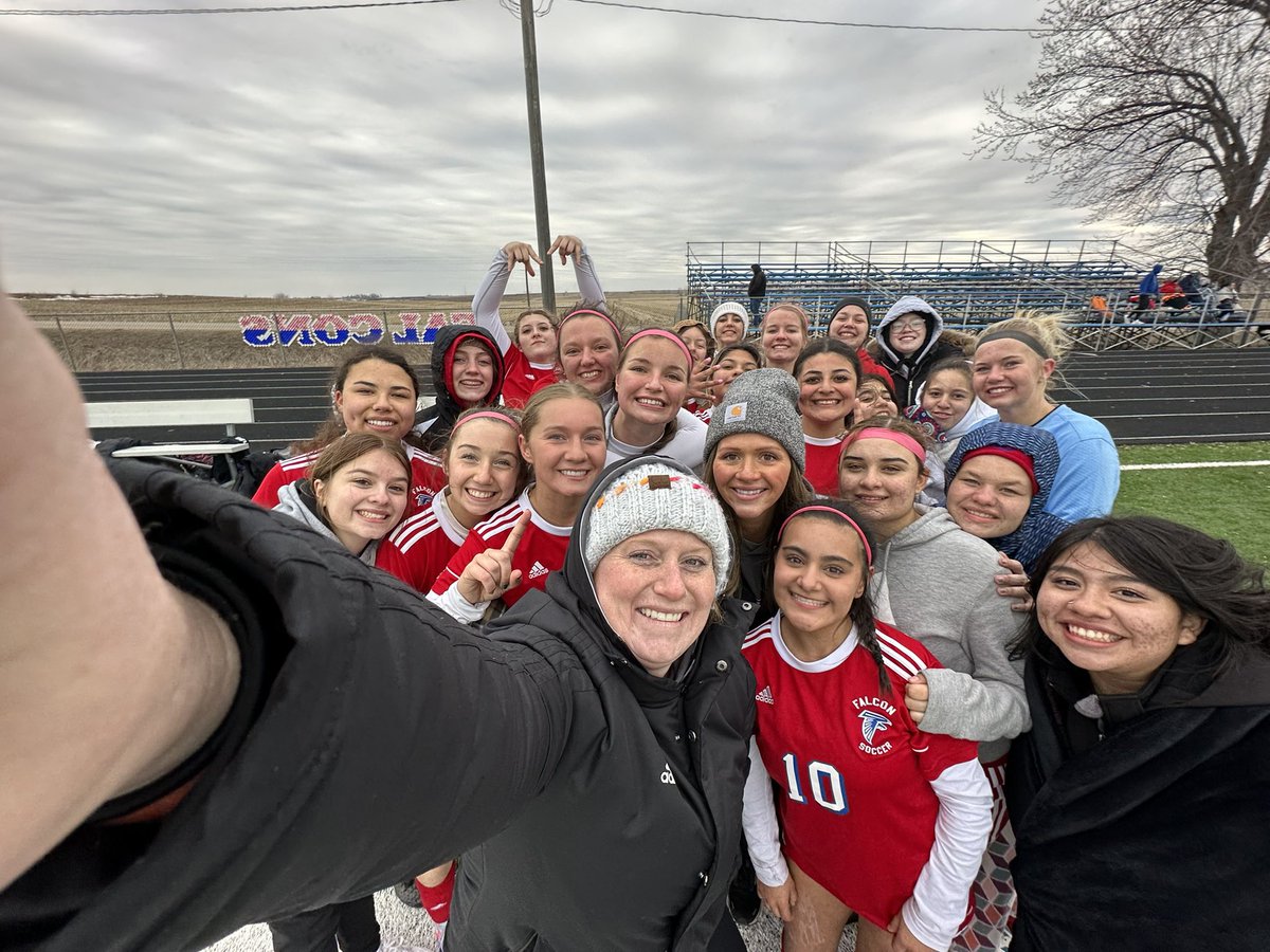 Lady Falcons sweep the night with JV/V wins over Sheldon! Way to go!