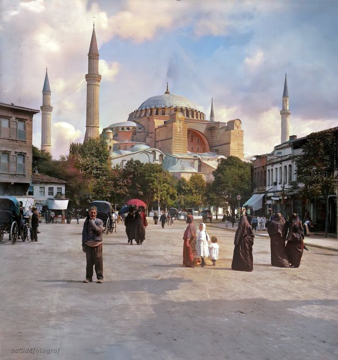 Ayasofya Camii, 1912