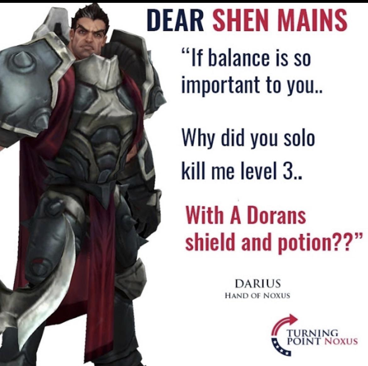League Of Legends Darius Memes