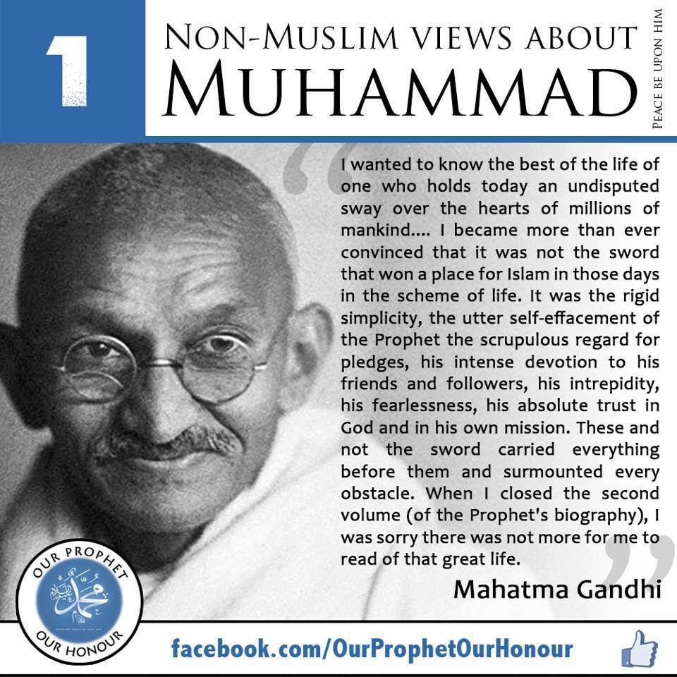 Activistinactiv's tweet photo. "It was not the Sword that Won a Place for ISLAM in those days in the Scheme of Life" --- Mahatma Gandhi [While Praising Prophet Muhammad (P.B.U.H) &amp; ISLAM]
#GodMorningTuesday
#PowerfulMantras
#TuesdayMotivaton 
@kunalkamra88 @abhisar_sharma https://t.co/fFxmmVWQNK