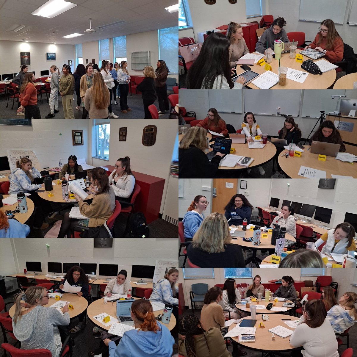 Tonight, we fully engaged in visible thinking protocols to strengthen our understanding of civic competency and the art of argumentation. I am beyond proud of my students and their commitment to teaching and learning! 😀 @UofHartford #integratedmethods #futureeducators #EDE
