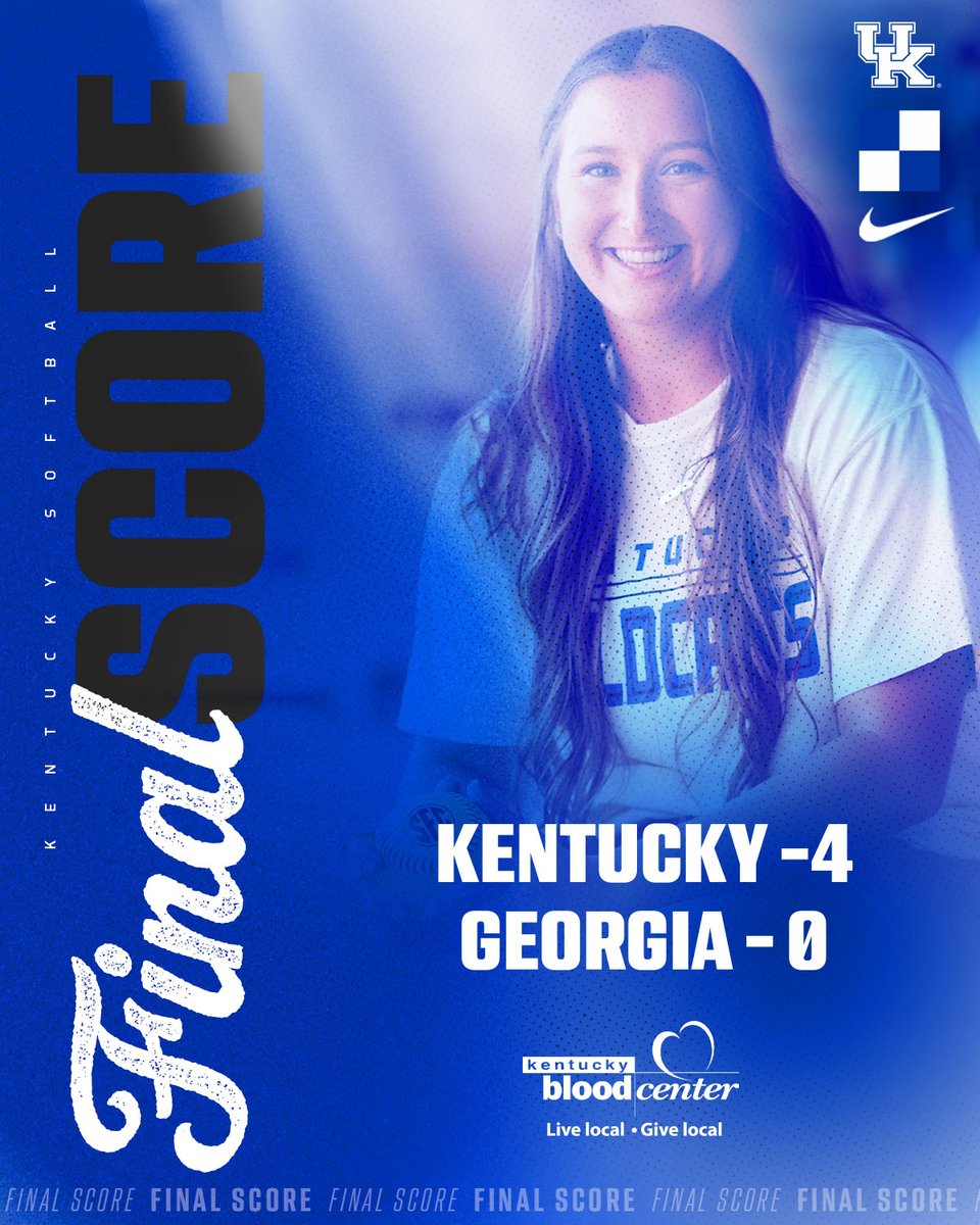 UKsoftball's tweet image. 💪Shorthanded? Sure. 

💪 Short on fight? Never. 

#WeAreUK x @KYBloodCenter