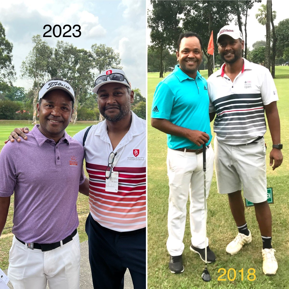 From Dhaka to Hong Kong! It was good to see Siddikur Rahman again @golfrahman playing at the inaugural #WorldCityChampionship #asiantour see you back in HK in October!