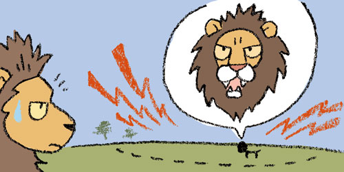 邪道絵描きを自認しつつ、ライオンも仕事で結構描いている。 #獅子の日 