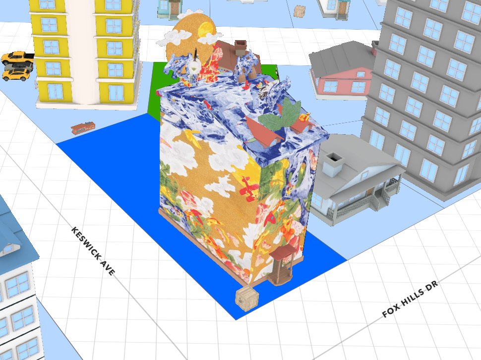 Blossom Season in #Upland has arrived! 
<a href="/Jackytsai/">Jacky Tsai</a> ornaments are now displayable on our buildings in <a href="/UplandMe/">Upland</a>!
#Metaverse
#MetaverseNFT