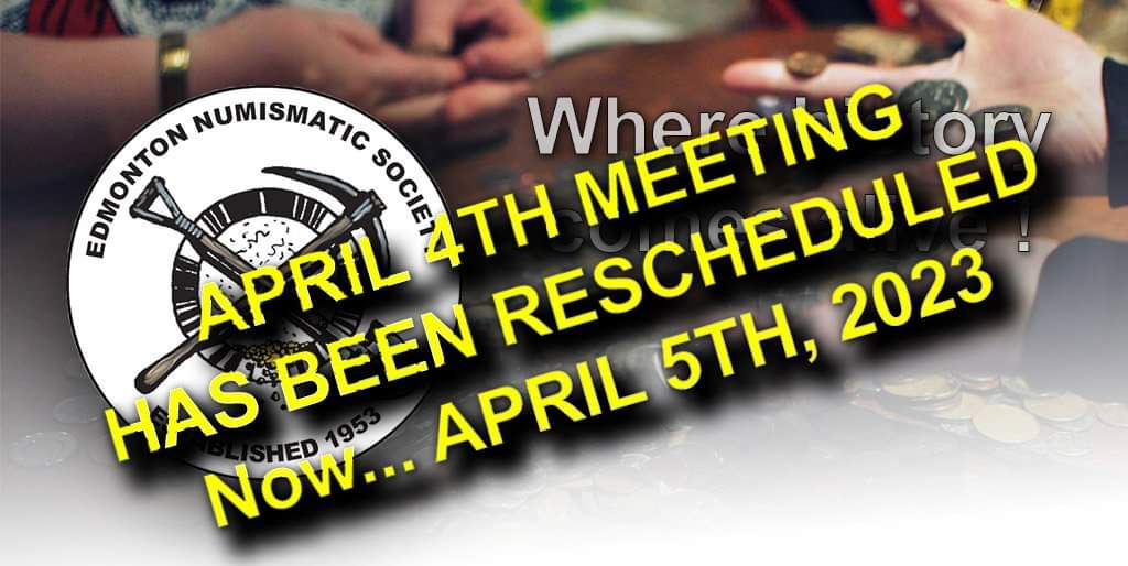 ENSCoinClub's tweet photo. ENS Meeting Date, Re-scheduled to: Wednesday April 5th, 2023
 
We do apologize for any/all inconveniences that this may cause you and appreciate your understanding!
 
We look forward seeing you at the meeting on Wednesday 5th April 2023. https://t.co/lXO4gFK5JX