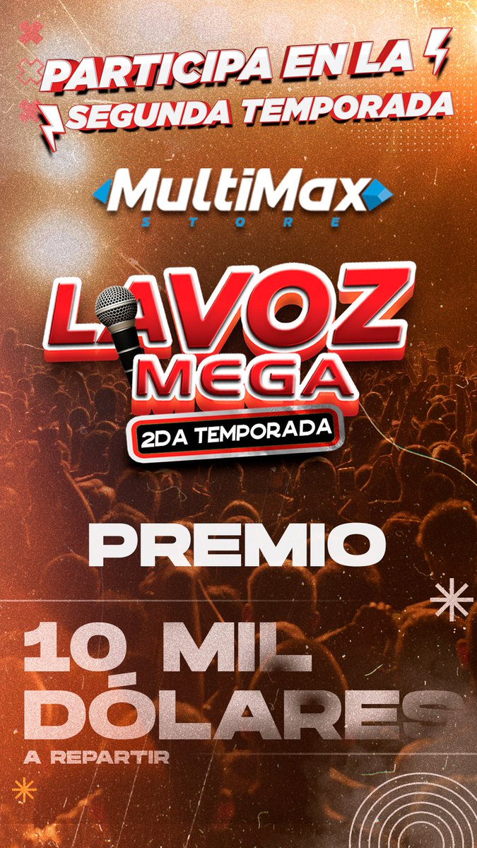 Se busca una voz  !!!  Se busca un artista !!!   Todos pueden participar y competir por un premio nunca antes visto 10 mil $  .....información 04149574000 . Inscribete a partir del 10 de abril .son 10mil $ ...si sabes cantar no pierdas esta gran oportunidad