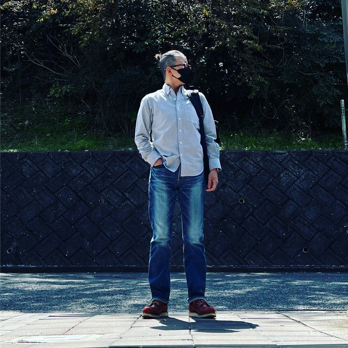 kon_k_13's tweet photo. 暖かいねー
♢Shirt: #無印良品
♢Pants: #etermal
♢Shoes: #redwing
♢Bag: #briefing
#ootd #outfits https://t.co/EiAkSryf9I