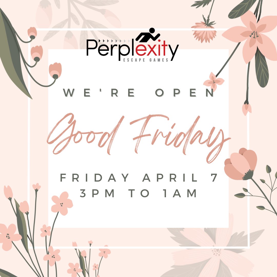 perplexityca's tweet image. Spend quality time with friends and family - book an escape room at Perplexity today!