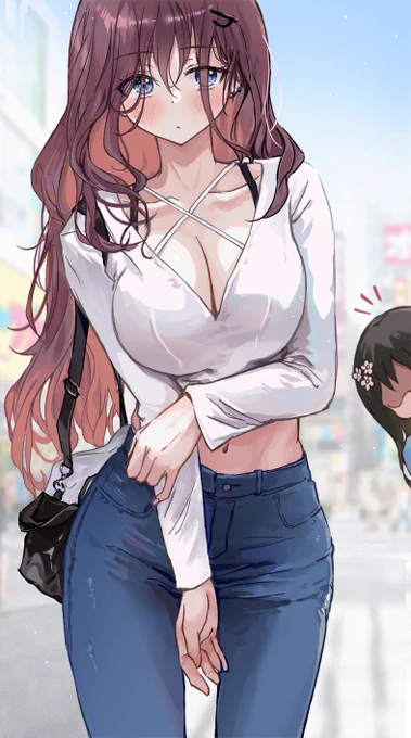 ◆61道でゆりえを見つけていつのまにか追いかけているちより 