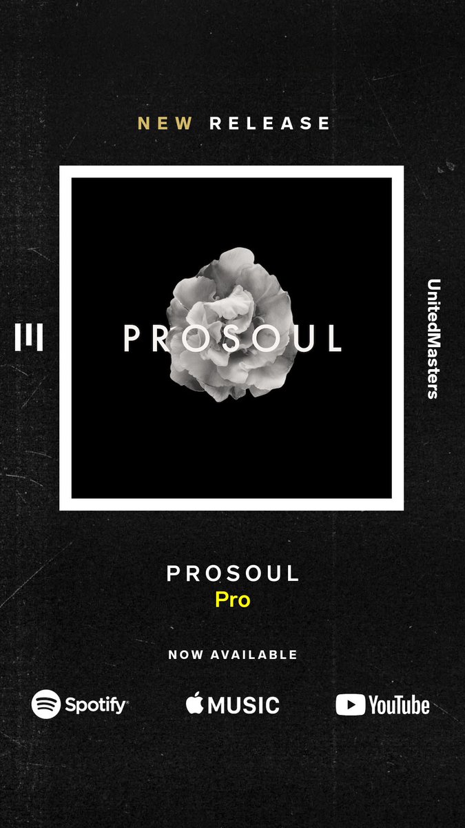 ProLables's tweet photo. P R O S O U L: NEW ALBUM OUT NOW! 
#PROSOUL https://t.co/5iJGOCxr0O