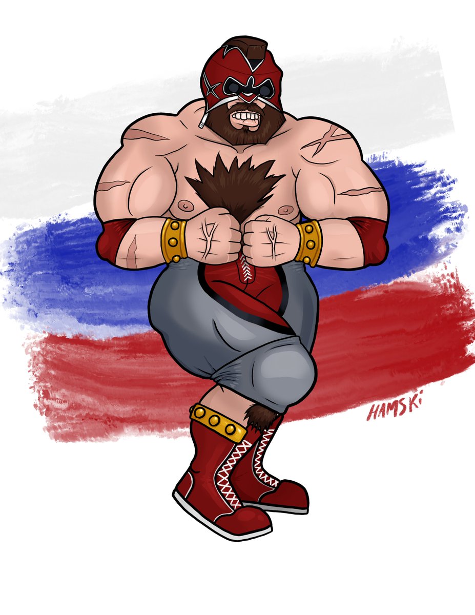 KillHamski's tweet photo. Zangief (also with "hat") #StreetFighter6 #sf6 #StreetFighter #streetfighterduel https://t.co/BEMK1pYdK8