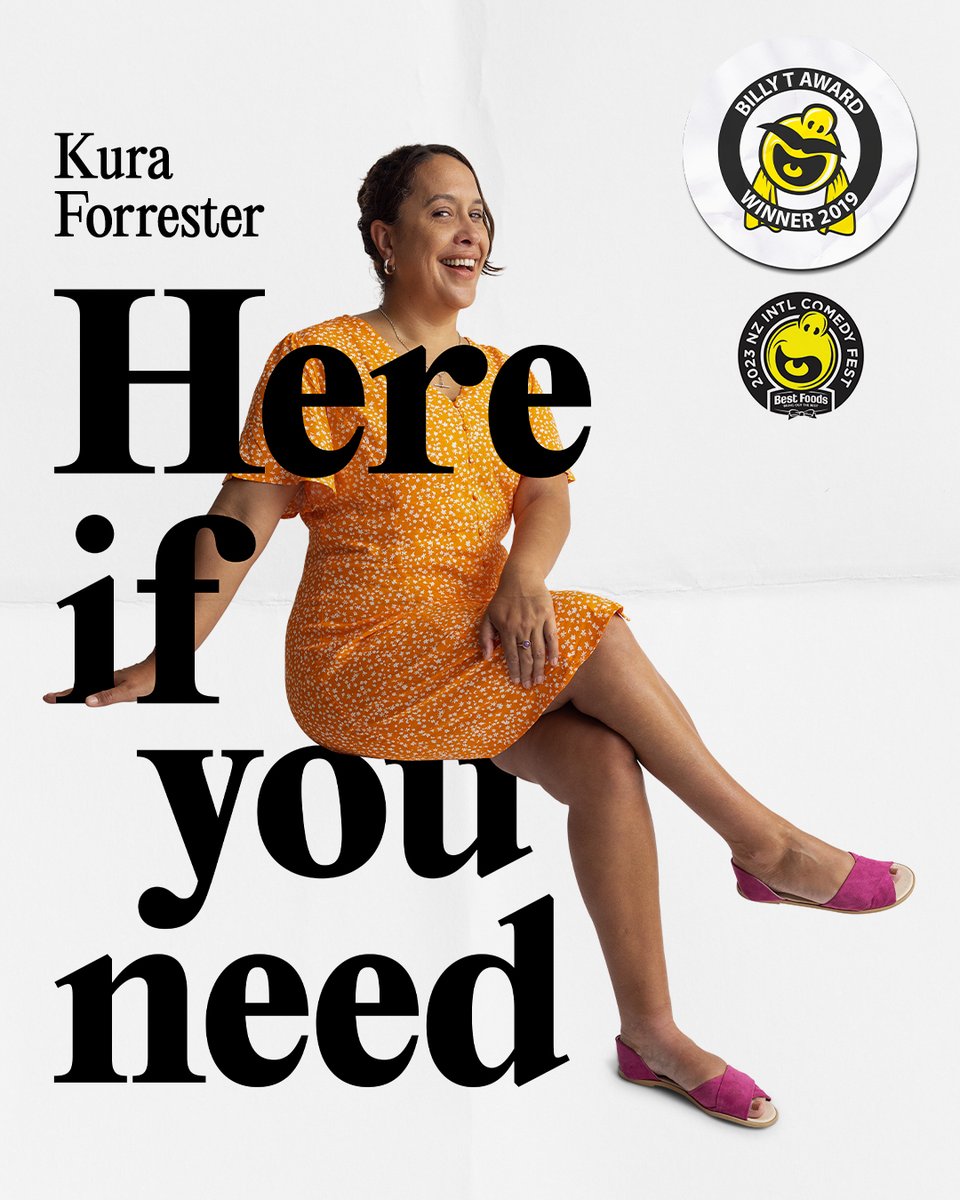"Here if you Need" is my brand new hour of comedy. I hope you can come and see it!
Wellington 9th-13th May
Auckland 16th-20th May
Tickets here:
comedyfestival.co.nz/find-a-show/i-…