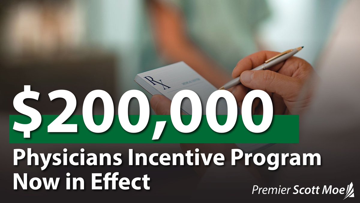 The enhanced $200,000 Rural Physicians Incentive Program in now in effect.
 
This incentive program is part of our plan to recruit, train, incentivize and retain health care workers by attracting more doctors to rural communities across Saskatchewan.  
 
More doctors, more nurses