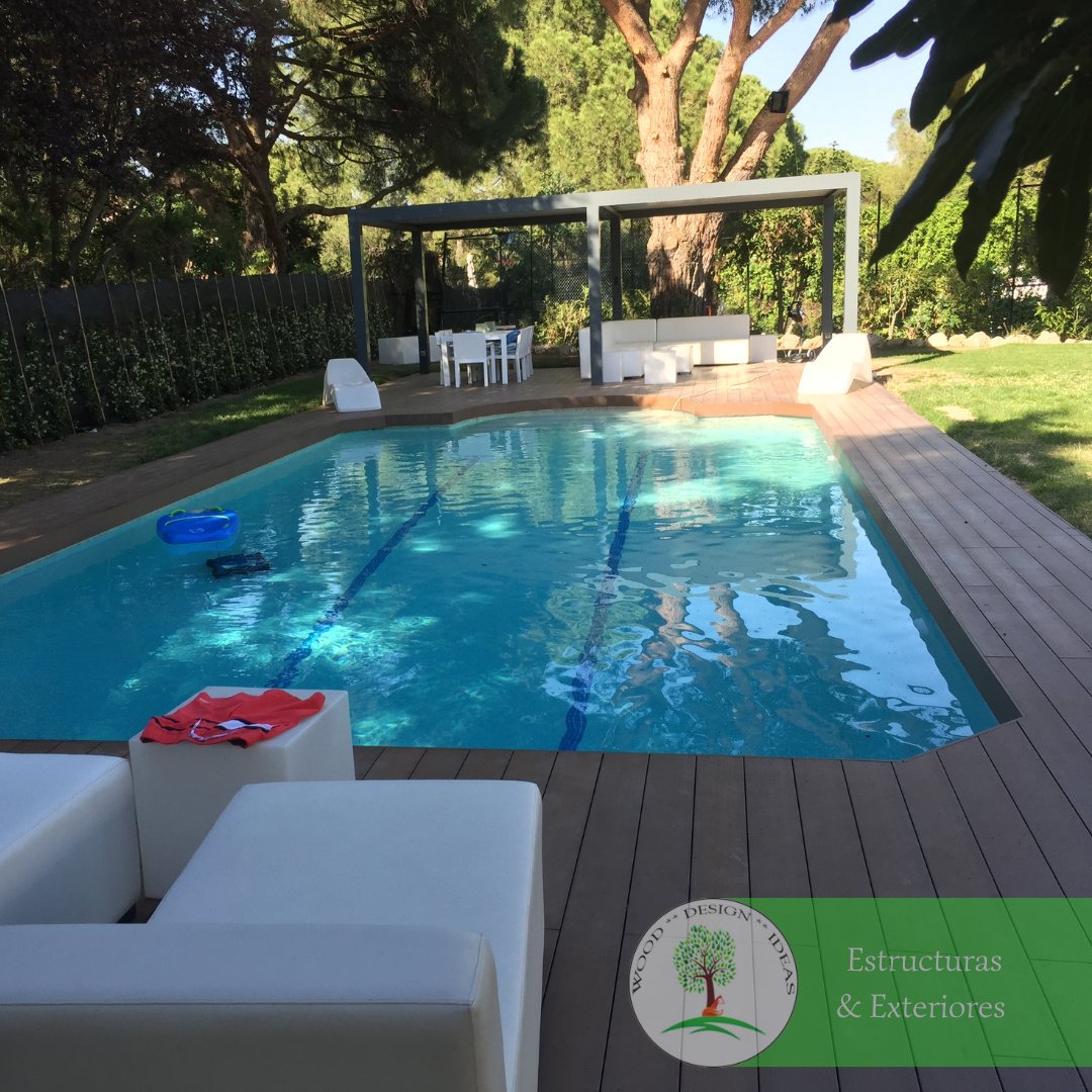 IdeasExteriores's tweet image. Crea una atmósfera elegante y acogedora en tu piscina con nuestras tarimas de alta calidad.
#wood #syntheticdecking #pooldecking #pool #garden #outdoordecor #gardendesign #gardendecor #landscapedesign #design #ideas #backyarddesign #decking #outdoorflooring #exteriordecor #jardin