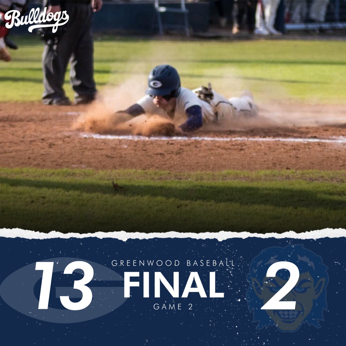 THAT’S A SWEEP! 🧹⚾️
Game 1
Greenwood - 15
Harrison - 0

Game 2
Greenwood - 13
Harrison - 2
#RowTheBoat