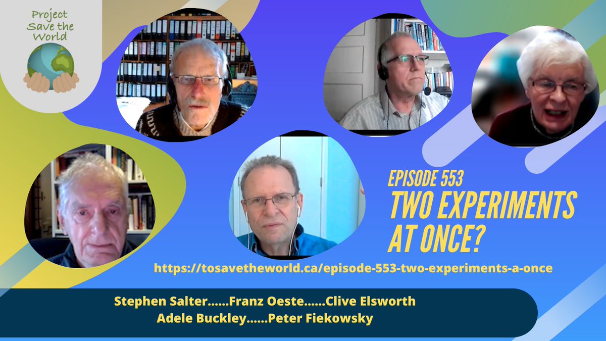 Franz Oeste, Clive Elsworth, and Peter Fiekowsky are working on several climate change reduction experiments that arose from the study of Ocean Iron Fertilization. tosavetheworld.ca/episode-553-tw….