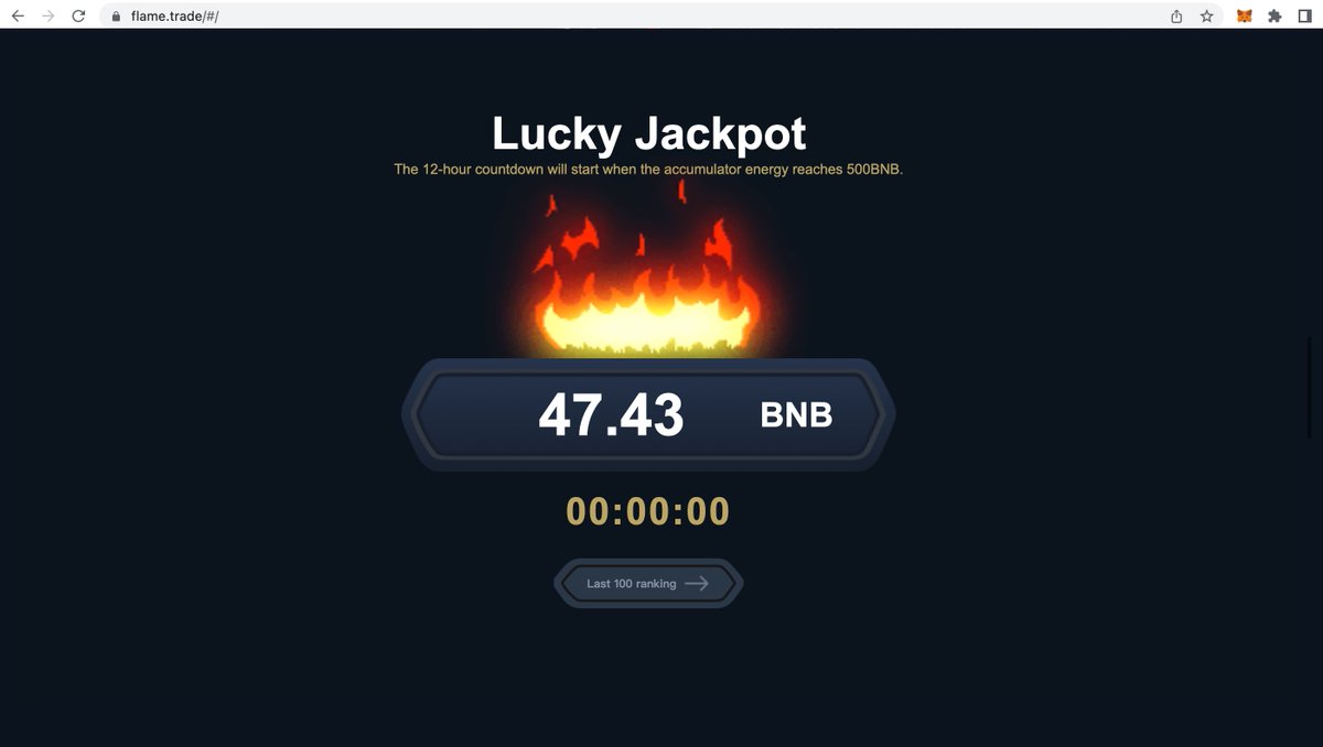 FlameInfo2030's tweet photo. Congratulations, FLAME has illuminated the United States, India, South Korea, Japan, China and other countries. The number of participants has exceeded 2400+. FLAME will illuminate the whole world!
👉https://t.co/oKMnz2hbyp🔥
@binance @cz_binance @BSCNews
@BinanceUS @CoinMarketCa https://t.co/kqMYJBFXCM