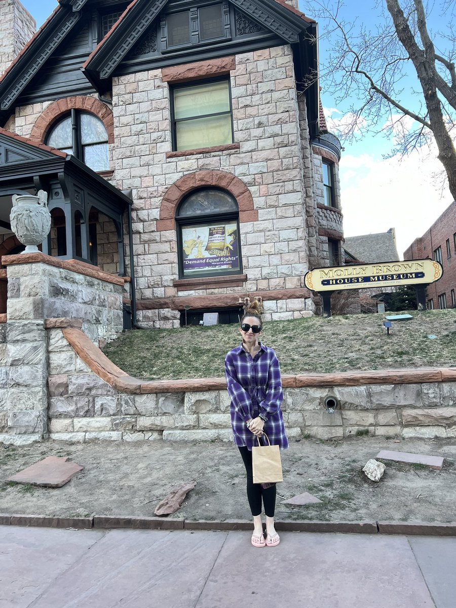 Little known fact about me, I have a crazy obsession with the Titanic. I had the opportunity to rest the brain and visit the Molly Brown House while in Denver. #littleknownfacts