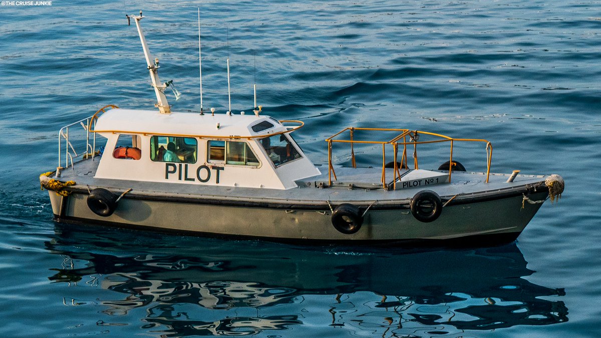 TheCruiseJunkie's tweet photo. Nassau Harbor Pilots Association, Pilot No. 1 on the job earlier this month in the Port of Nassau. This vessel may look familiar to some as it use to belong to Port Everglades Pilots Association. #nassaupilots #harborpilot https://t.co/zGXHEDM4ms