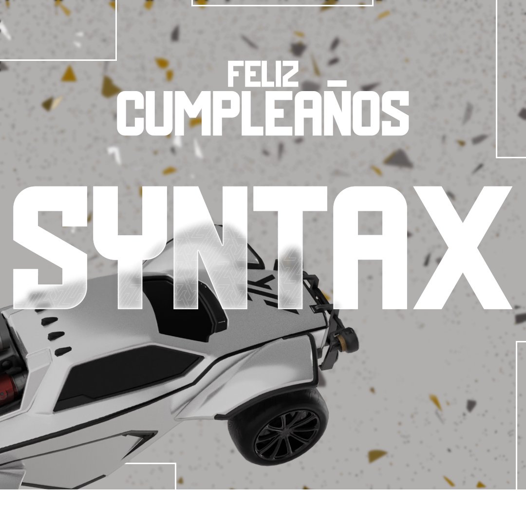 • Cumpleaños 🎁

Le deseamos un Feliz Cumpleaños a <a href="/Syntax7515/">Syntax</a> 🥳 Esperemos que esté disfrutando su día.

Inviten al Pastel 🎂