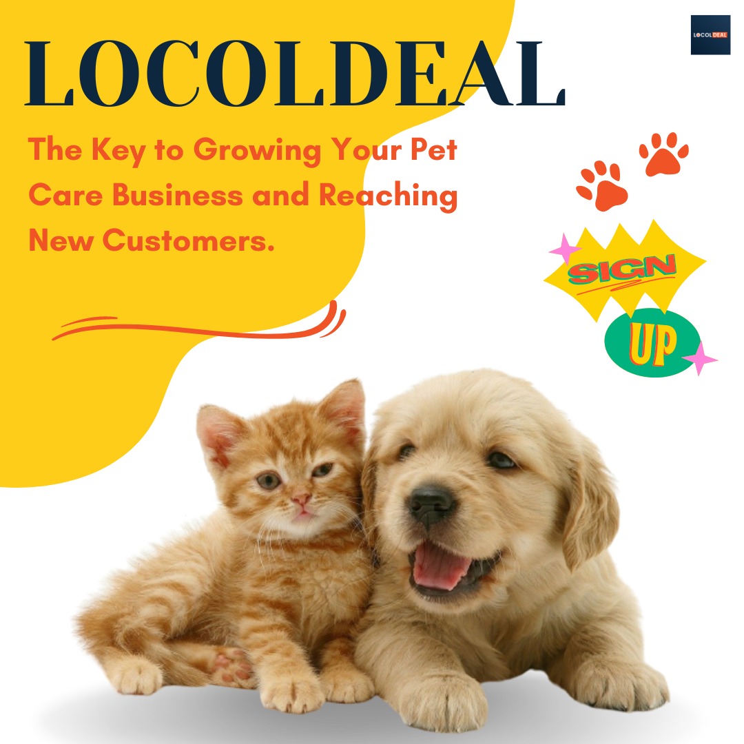 Grow your pet care business with locoldeal and attract more customers for FREE 👍💹😉

#petfoods #petcarebusiness #petcareprovider #Denver