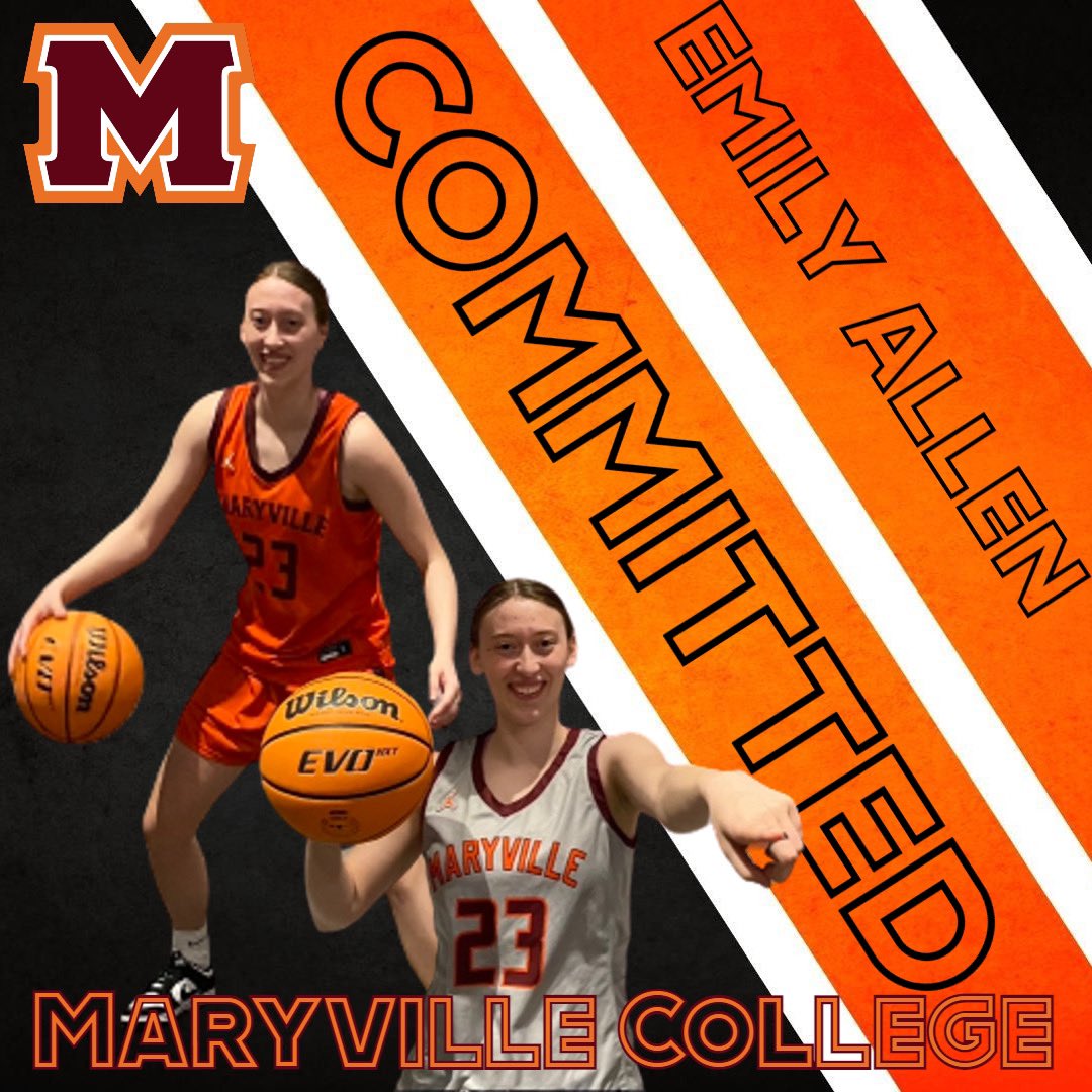 Emily Allen (@emily_23_allen) on Twitter photo COMMITTED❤️🧡 Thankful for everyone who has helped me make it this far! Thank you to <a href="/realCoachSapp/">Coach Tyler Sapp</a> for everything he has done for me over the last 4 years. Thank you to <a href="/coachtravillian/">Darrin Travillian</a> and the rest of the coaching staff at Maryville College for Believing in me!! COMMITTED❤️🧡 Thankful for everyone who has helped me make it this far! Thank you to <a href="/realCoachSapp/">Coach Tyler Sapp</a> for everything he has done for me over the last 4 years. Thank you to <a href="/coachtravillian/">Darrin Travillian</a> and the rest of the coaching staff at Maryville College for Believing in me!!
