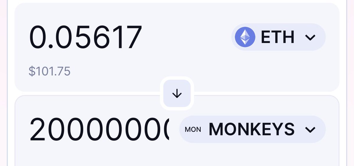20 million #Monkeys giveaway

To enter- 

1. Follow <a href="/elonmusk/">Elon Musk</a> list called Monkeys
2. Tag 2 people who don't know about #Monkeys yet and make sure you are following me <a href="/DexGemsReal/">lyx</a> 
3. Like + RT

Massive chance this is gonna be worth $2,000+ soon

Winner announced in 36 hours