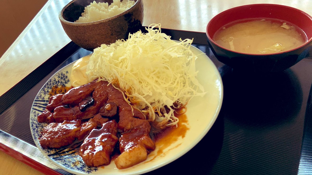 本日日替わり定食は

トンテキ定食980円です。

限定15食です🐷