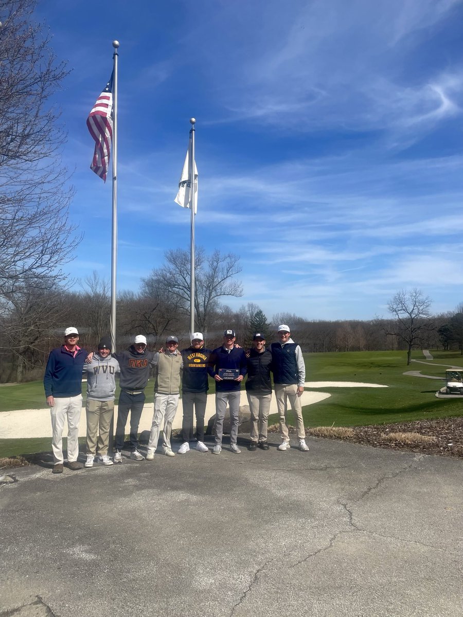 West Virginia University Club Golf Team tweet media