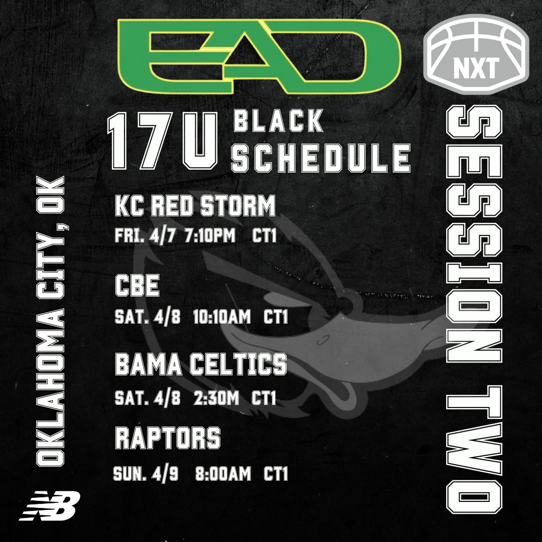 EADDFW_MBB's tweet image. Session 2️⃣
📍Oklahoma City, OK

#EADway #newbalance #nxtpro #okc  #letshoop @NxtProHoops