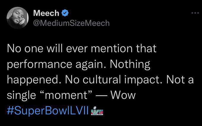 Period.

This screenshot, showing that this person didn't see the bigger picture