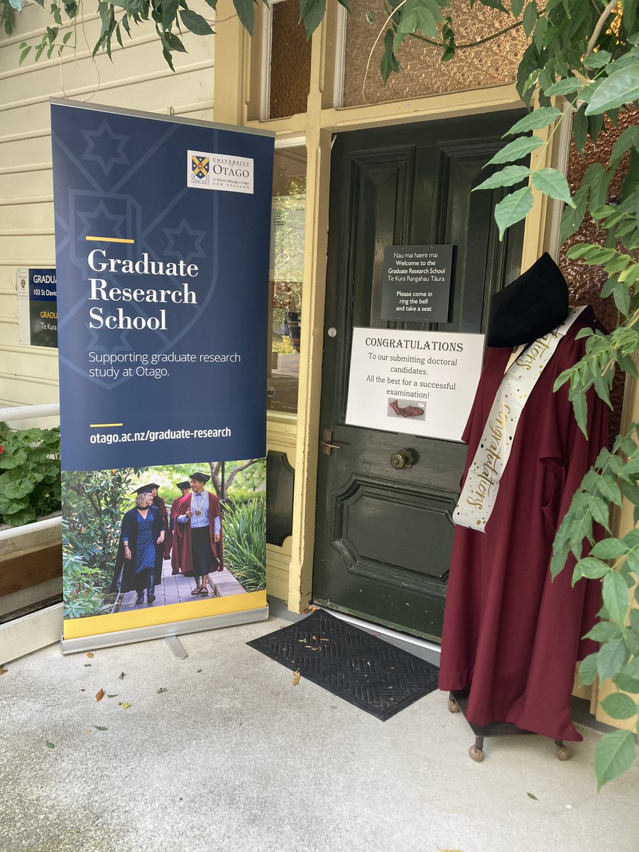 #Congratulations to all our candidates who have just submitted their theses! 
Come and get your chocolate fish! 🎉🎉🎉