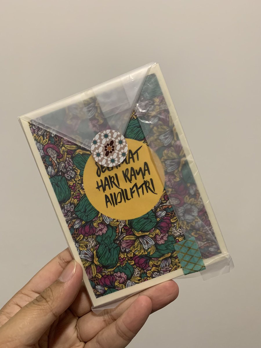 Sampai dah kad raya dari <a href="/SecretMailSrvc/">Secret Mail Service ✉</a> tinggal nak tulis ucapan dan pos je lepas ni.