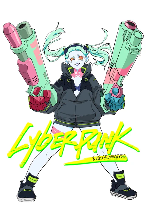 レベッカ#サイバーパンクエッジランナーズ #CyberpunkEdgerunners 